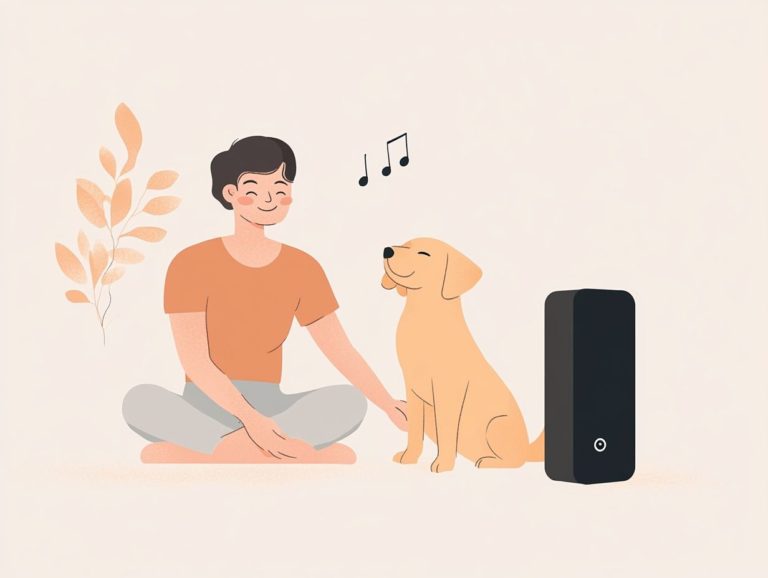 Using Music to Calm Anxious Pets During Training