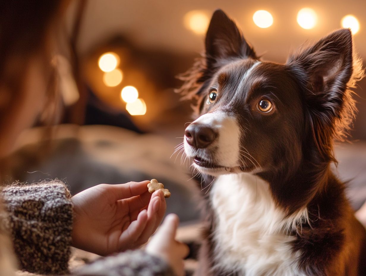 Choosing the right treats for anxiety training