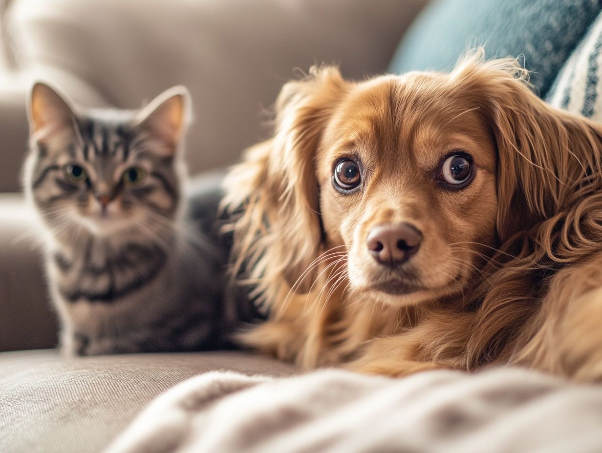 Image illustrating common questions about pet anxiety