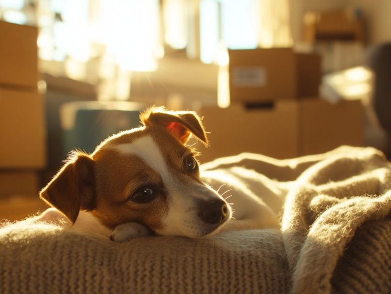 What Should I Do If My Pet is Anxious After Moving?