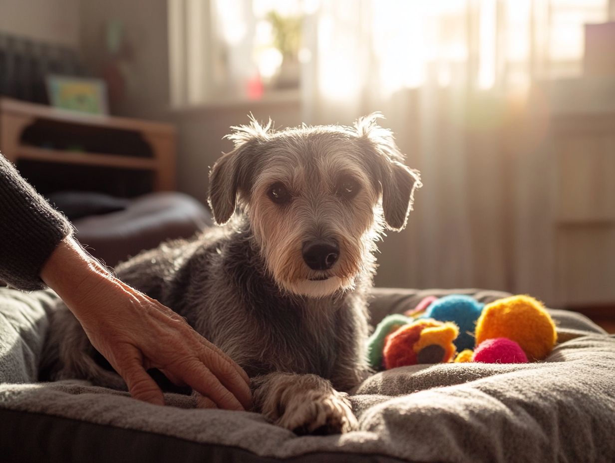 Key Takeaways about anxiety in senior pets