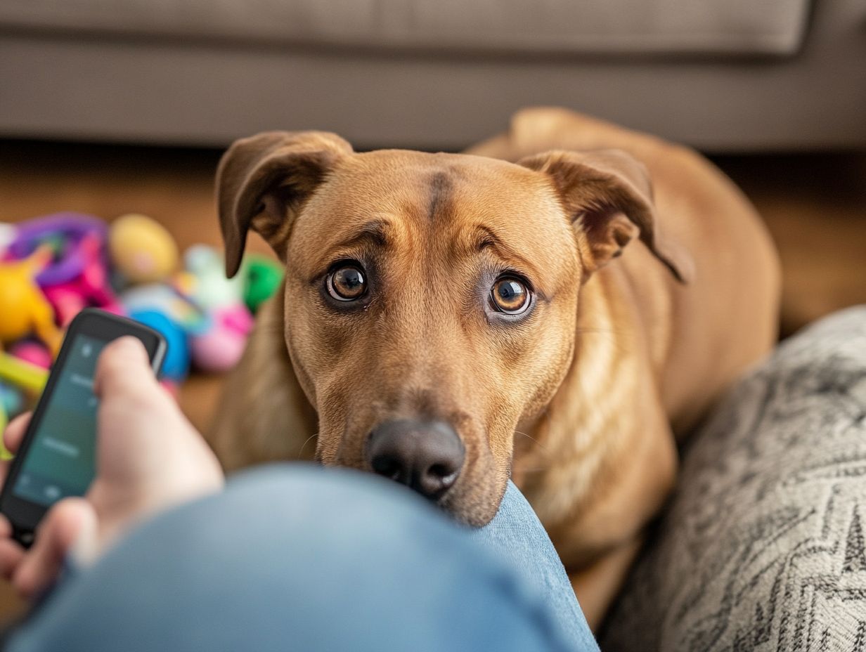 When should I consult a professional for pet anxiety?